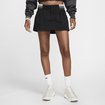 Nike Sportswear Women s Low Rise Canvas Mini Skirt. Nike